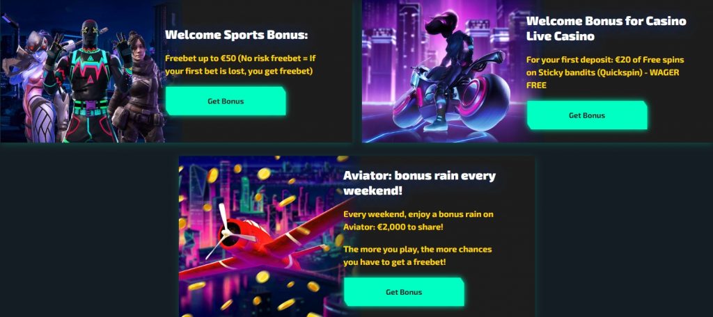 Cazinozer Bonuses