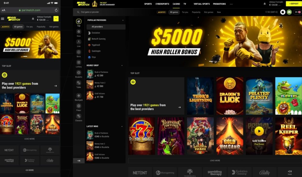 Casino Parimatch JetX Casino Parimatch JetX