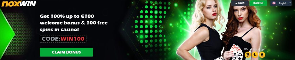 Noxwin Welcome Bonus