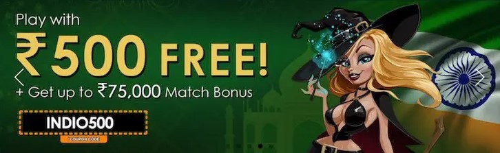 Welcome Bonus Casino for Indian Players Casino de bonificación de bienvenida para jugadores indios