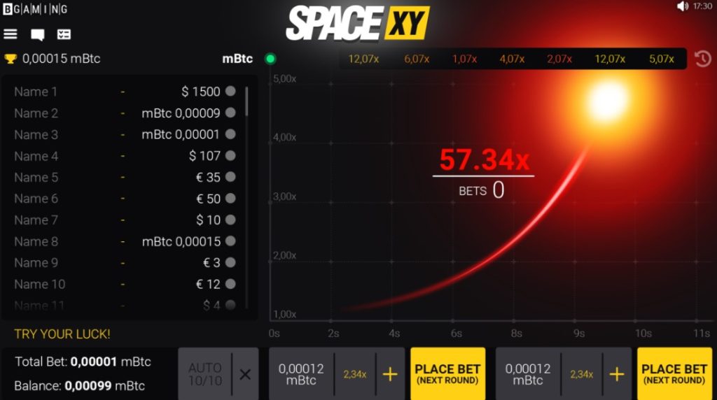 Come giocare a Space XY