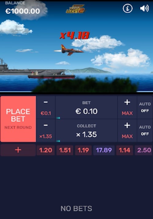 Aplicación Jet Lucky 2